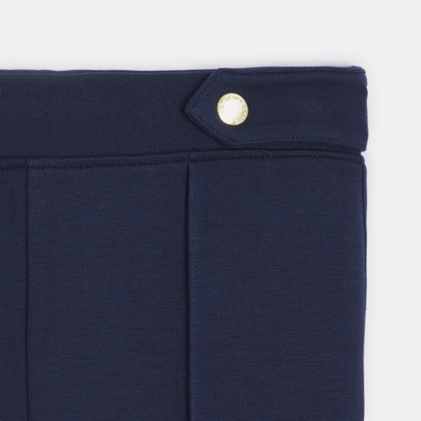 قماط أنيق من جيرسي ميلانو باللون الأزرق للفتيات